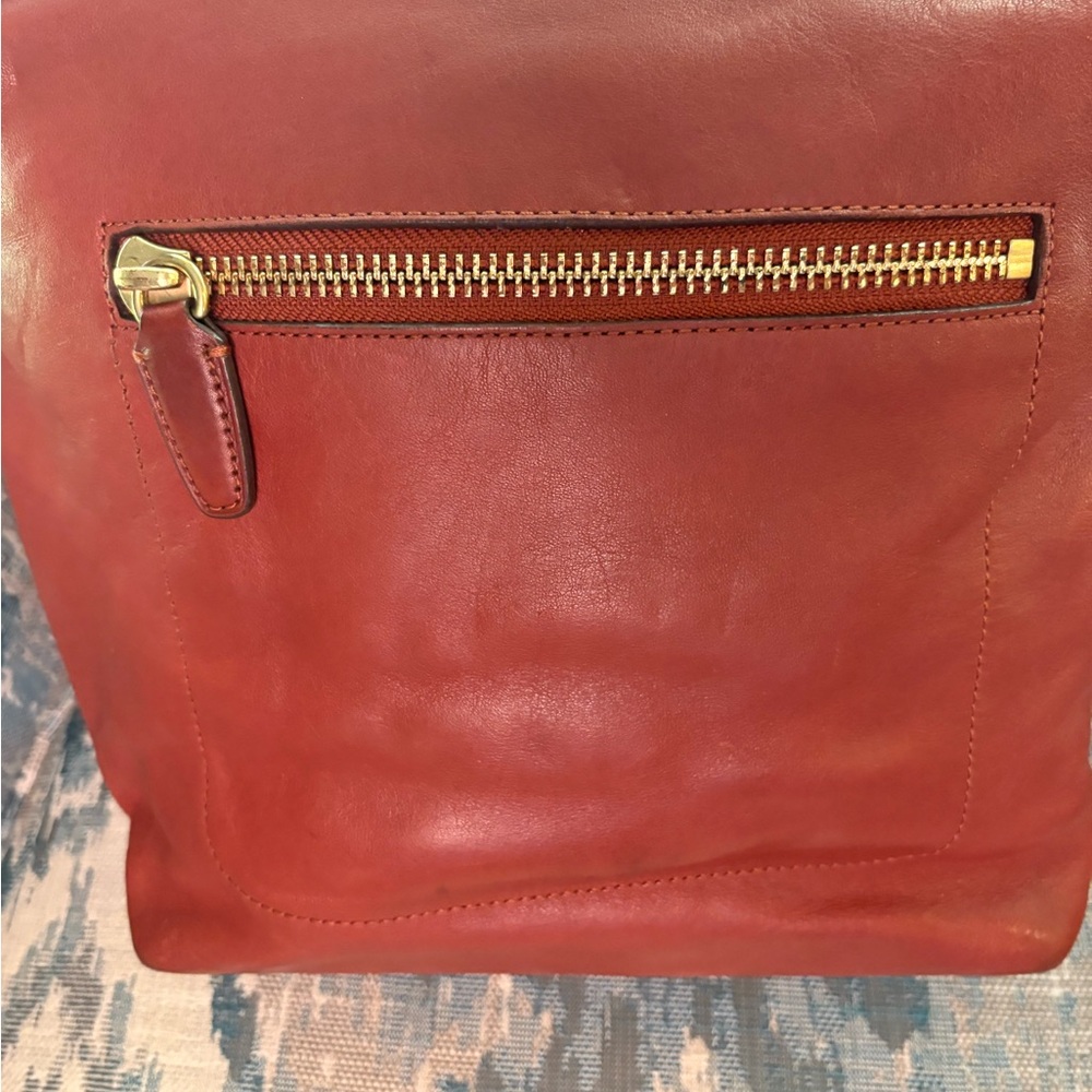 Vintage Coach Brooklyn Buttery Soft Leather Shoulder Bag in Toffee - Picture 7 of 12